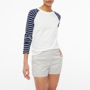 JCREW gray khaki shorts